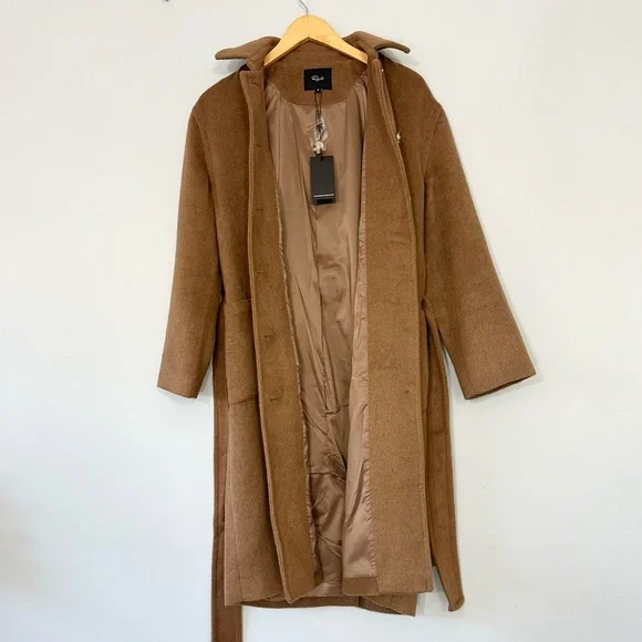 RAILS NADINE NWTWOOL-BLEND COAT IN CAMEL XS-S - Picture 6 of 16